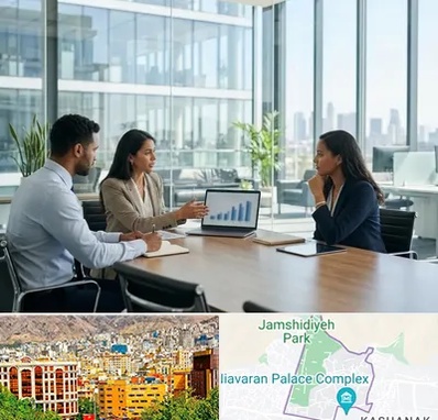 بانک صنعت و معدن در نیاوران 