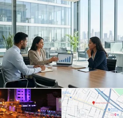 بانک صنعت و معدن در آبرسان تبریز 