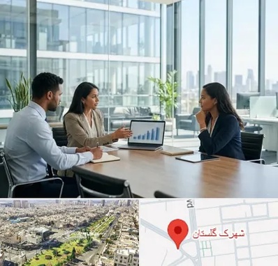 بانک صنعت و معدن در شهرک گلستان