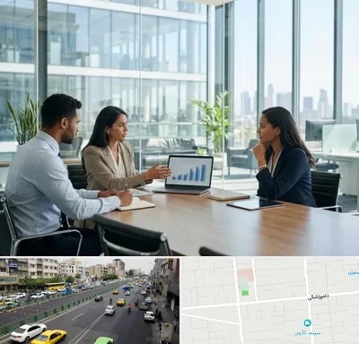 بانک صنعت و معدن در خیابان دامپزشکی