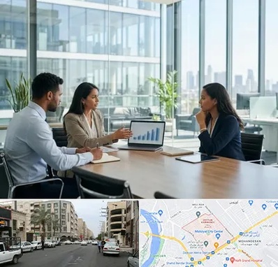 بانک صنعت و معدن در زیتون کارمندی اهواز