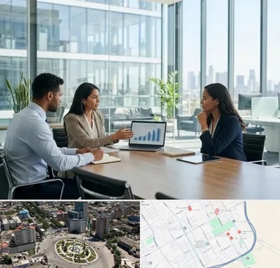 بانک صنعت و معدن در زرافشان اسلامشهر 