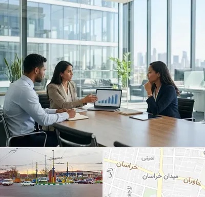 بانک صنعت و معدن در میدان خراسان