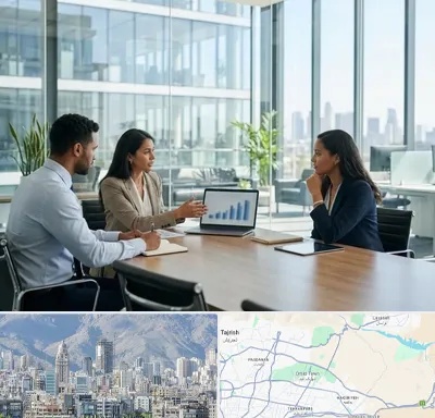 بانک صنعت و معدن در شمال شرق تهران