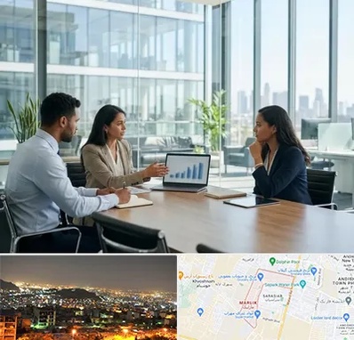 بانک صنعت و معدن در مارلیک کرج 
