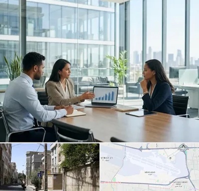 بانک صنعت و معدن در مهرآباد