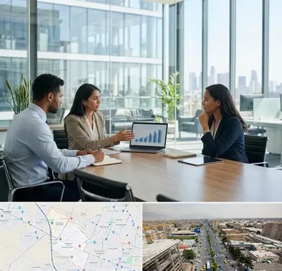 بانک صنعت و معدن در حصارک کرج 