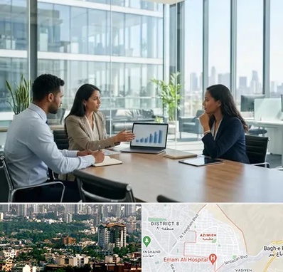 بانک صنعت و معدن در عظیمیه کرج 