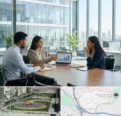 بانک صنعت و معدن در مرزداران تبریز 