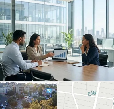 بانک صنعت و معدن در فلاح