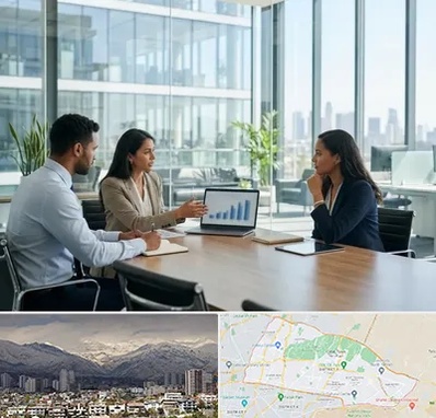بانک صنعت و معدن در منطقه 4 تهران 