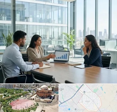 بانک صنعت و معدن در گلستان اسلامشهر 