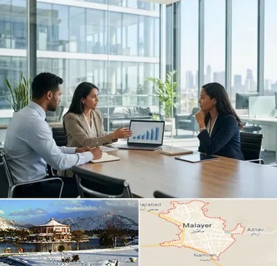 بانک صنعت و معدن در ملایر