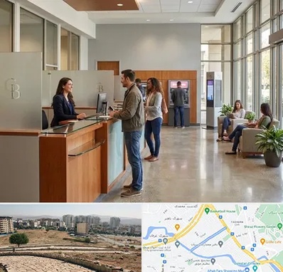 بانک صادرات در کوی وحدت شیراز