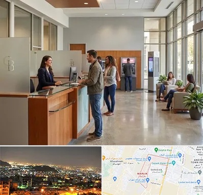 بانک صادرات در مارلیک کرج 