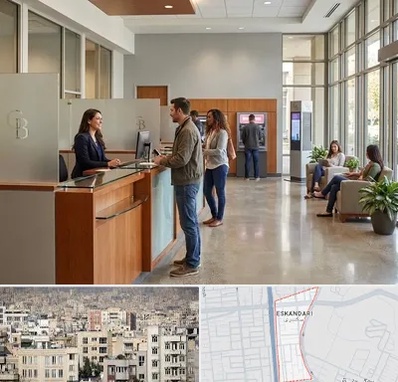 بانک صادرات در اسکندری 