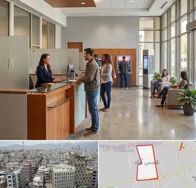 بانک صادرات در شمس آباد تهران
