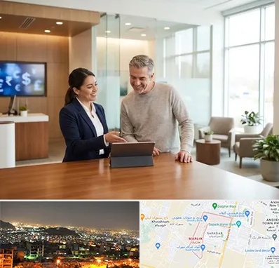 پست بانک در مارلیک کرج 
