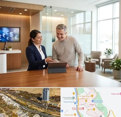 پست بانک در خیابان نیایش شیراز 