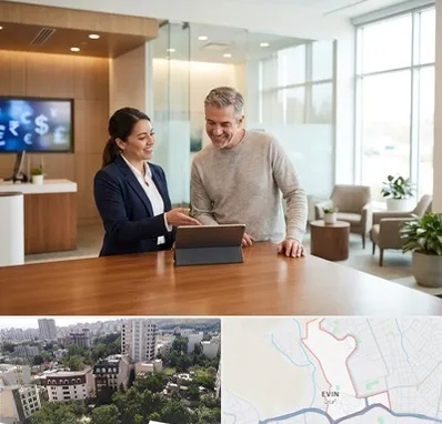 پست بانک در اوین 