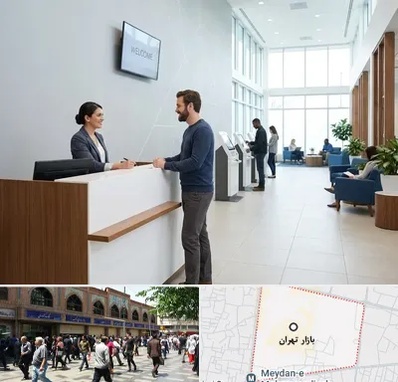 بانک پاسارگاد در بازار تهران