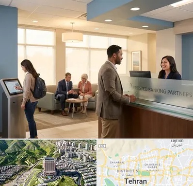 بانک پارسیان در شمال تهران 