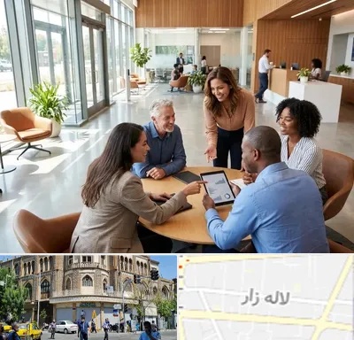 بانک کارآفرین در لاله زار