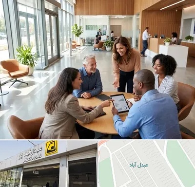 بانک کارآفرین در عبدل آباد