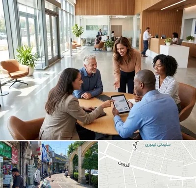 بانک کارآفرین در خیابان قزوین