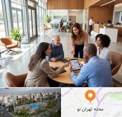 بانک کارآفرین در تهران نو
