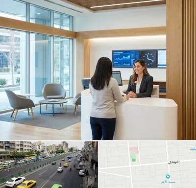 بانک سینا در خیابان دامپزشکی