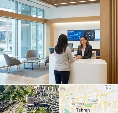 بانک سینا در شمال تهران