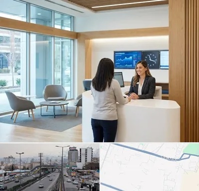 بانک سینا در بلوار ارتش