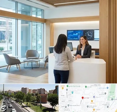 بانک سینا در شهرک آزمایش