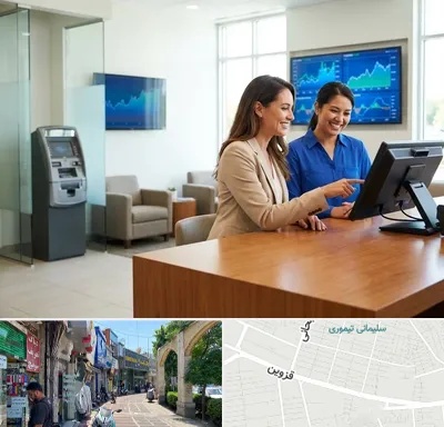 بانک دی در خیابان قزوین