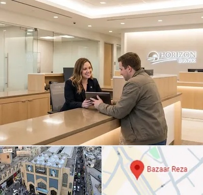 بانک ایران زمین در بازار رضا مشهد