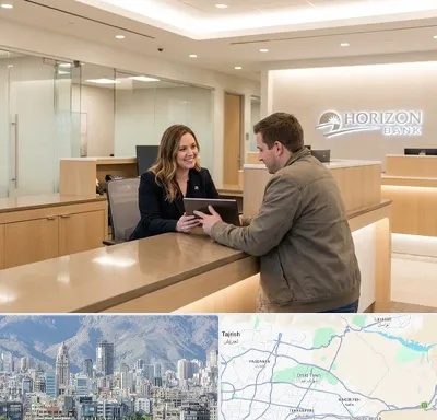 بانک ایران زمین در شمال شرق تهران