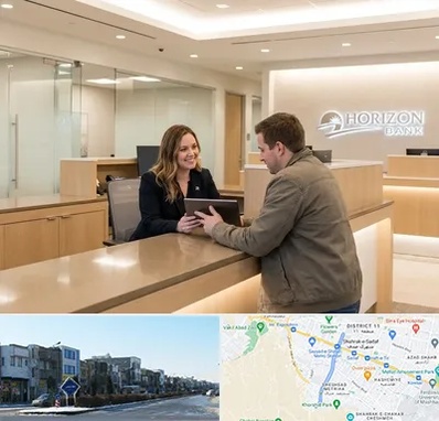 بانک ایران زمین در شریعتی مشهد 