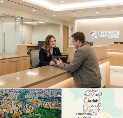 بانک ایران زمین در اردبیل