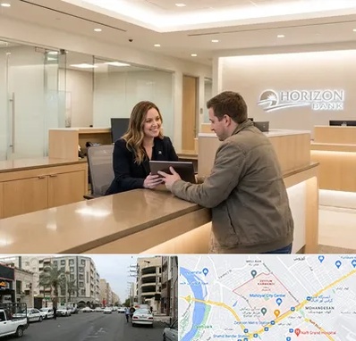 بانک ایران زمین در زیتون کارمندی اهواز