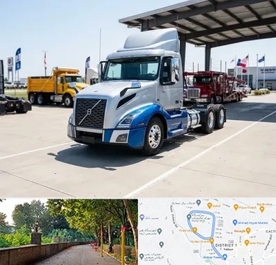 خرید و فروش کامیون در فلکه گاز رشت