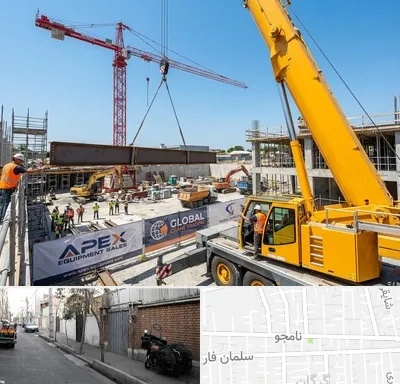 خرید و فروش جرثقیل در خیابان نامجو