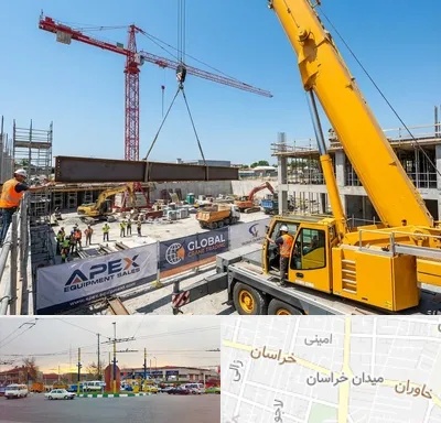 خرید و فروش جرثقیل در میدان خراسان
