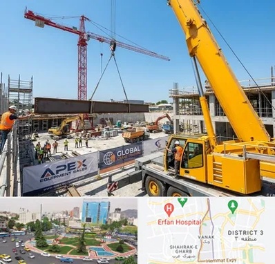 خرید و فروش جرثقیل در ونک