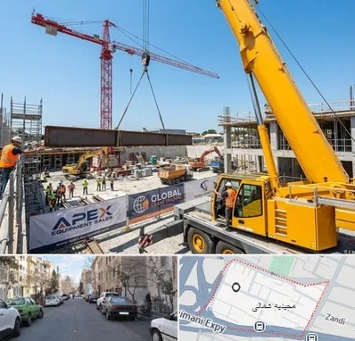 خرید و فروش جرثقیل در مجیدیه شمالی