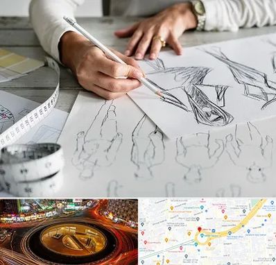 آموزشگاه تصویر سازی در میدان ولیعصر