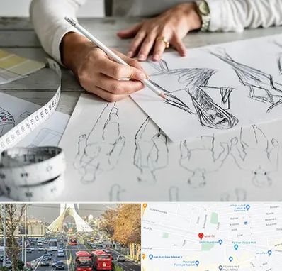 آموزشگاه تصویر سازی در خیابان آزادی