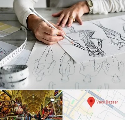 آموزشگاه تصویر سازی در بازار وکیل شیراز