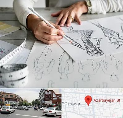 آموزشگاه تصویر سازی در خیابان آذربایجان