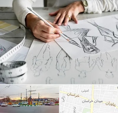 آموزشگاه تصویر سازی در میدان خراسان